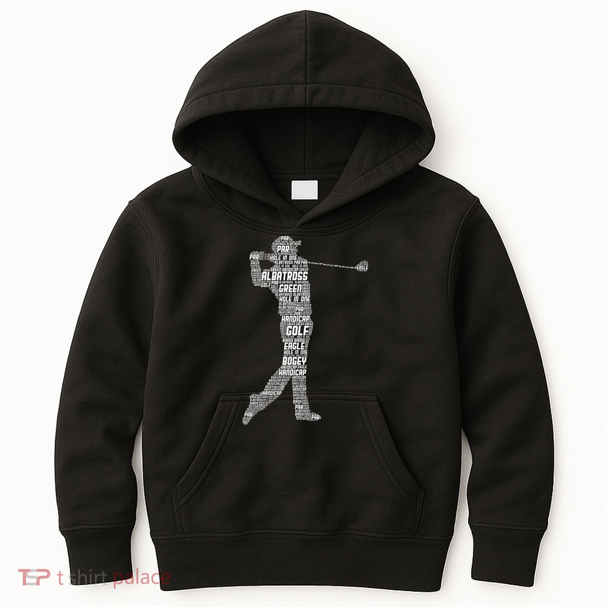 Golf Club Golfer Golfing Kids Hoodie