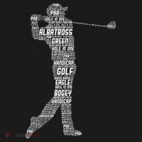 Golf Club Golfer Golfing Kids Hoodie thumb 5