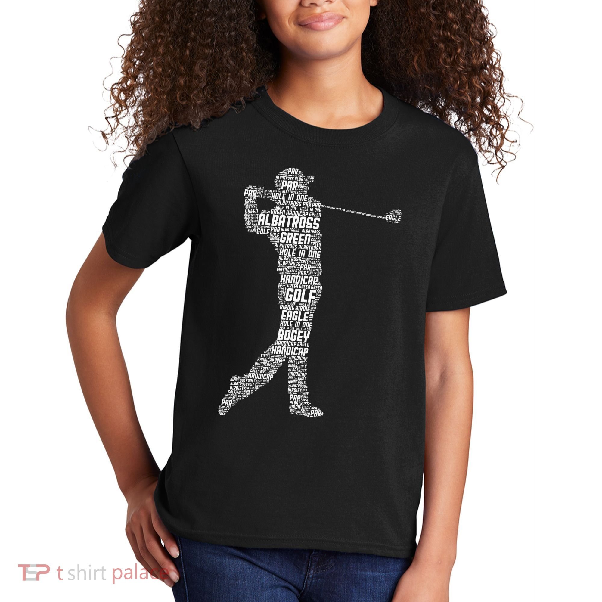 Golf Club Golfer Golfing Kids T-Shirt
