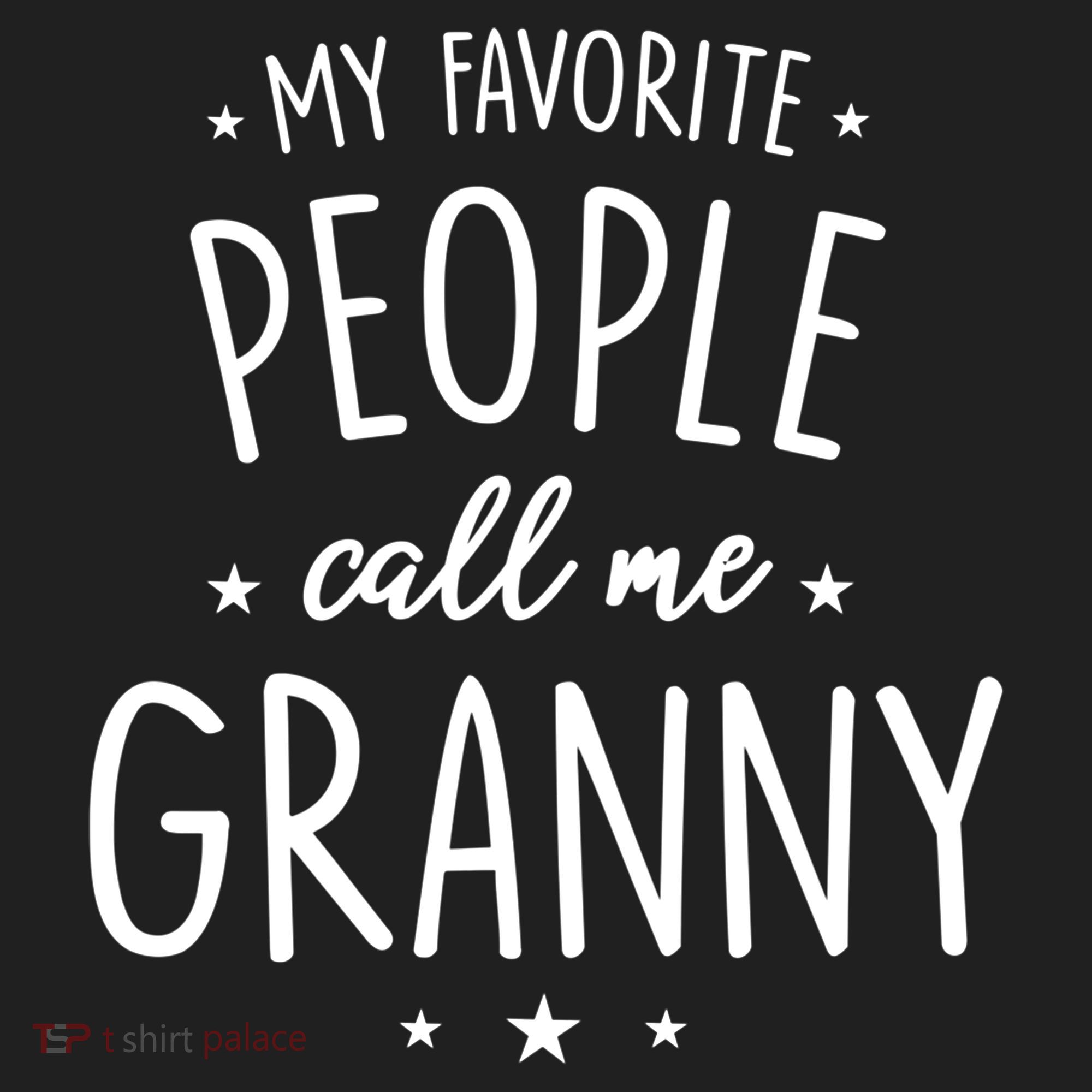 Granny Cute Gift: My Favorite People Call Me Granny Funny Gift Beanie