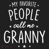Granny Cute Gift: My Favorite People Call Me Granny Funny Gift Hat thumb 2