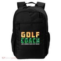 Golf Coach Golfing Player Golfer Sports Lover Graphic Gift Backpack thumb 0