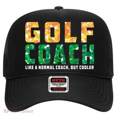 Golf Coach Golfing Player Golfer Sports Lover Graphic Gift Hat