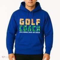 Golf Coach Golfing Player Golfer Sports Lover Graphic Gift Hoodie thumb 2