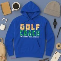 Golf Coach Golfing Player Golfer Sports Lover Graphic Gift Hoodie thumb 3