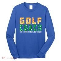 Golf Coach Golfing Player Golfer Sports Lover Graphic Gift Long Sleeve Shirt thumb 0