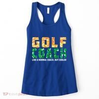 Golf Coach Golfing Player Golfer Sports Lover Graphic Gift Women's Tank Top thumb 0