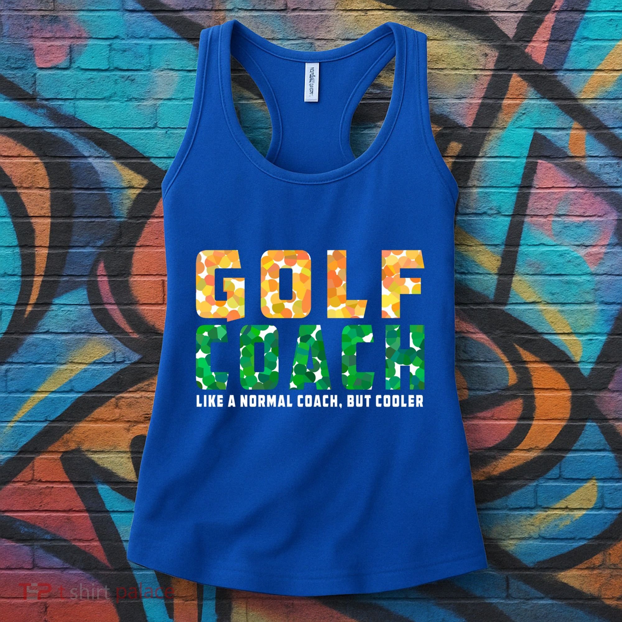 Golf Coach Golfing Player Golfer Sports Lover Graphic Gift Women's Tank Top