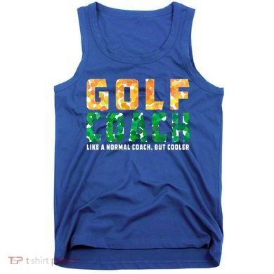 Golf Coach Golfing Player Golfer Sports Lover Graphic Gift Tank Top