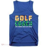Golf Coach Golfing Player Golfer Sports Lover Graphic Gift Tank Top thumb 0