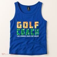 Golf Coach Golfing Player Golfer Sports Lover Graphic Gift Tank Top thumb 2