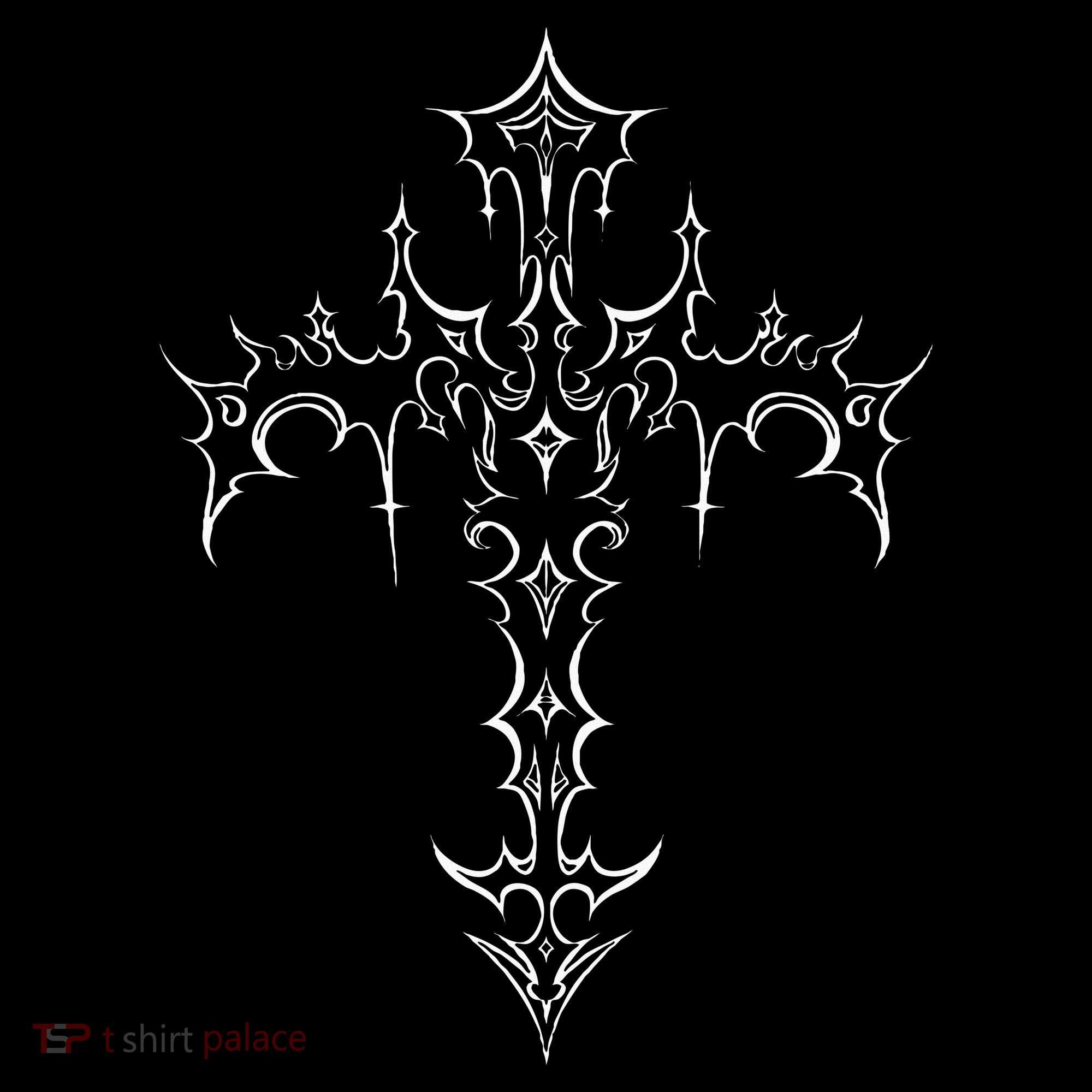 Gothic Cross Grunge Aesthetic Mall Goth Women's Hoodie