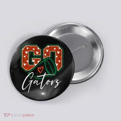 Go Cheer Gators Design Button