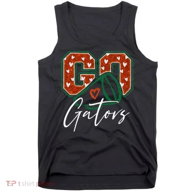 Go Cheer Gators Design Tank Top