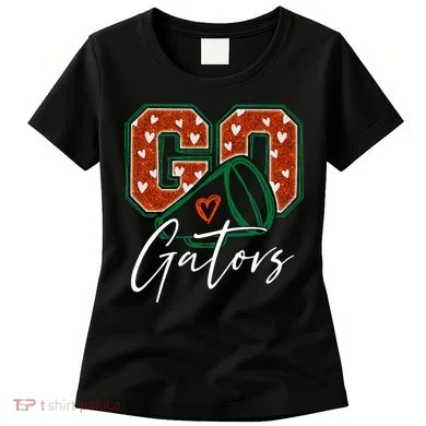 Go Cheer Gators Design Women's T-Shirt