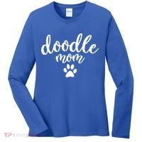 Goldendoodle Cute Gift Doodle Mom Bernedoodle Labradoodle Cool Gift Women's Long Sleeve Shirt thumb 0