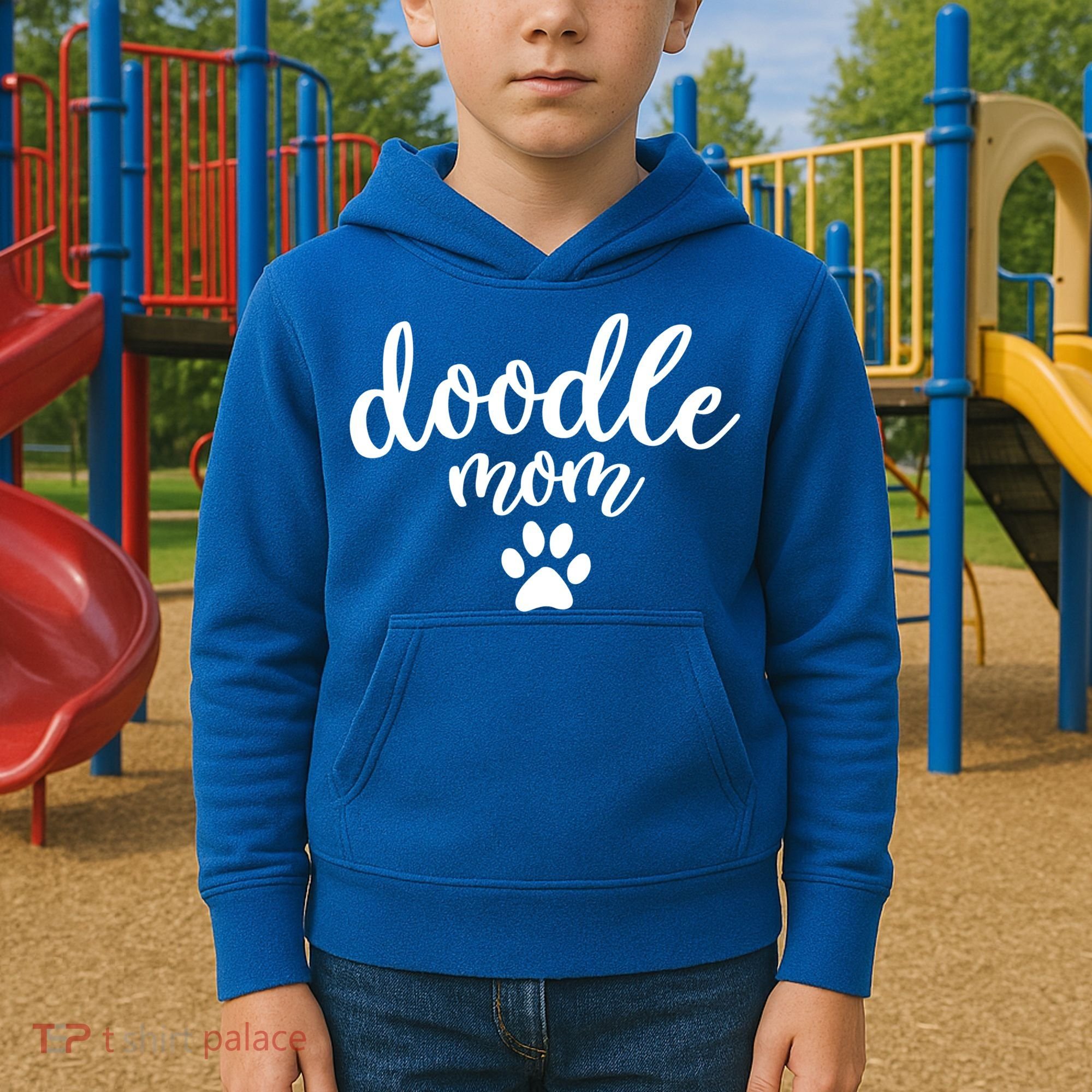 Goldendoodle Cute Gift Doodle Mom Bernedoodle Labradoodle Cool Gift Kids Hoodie