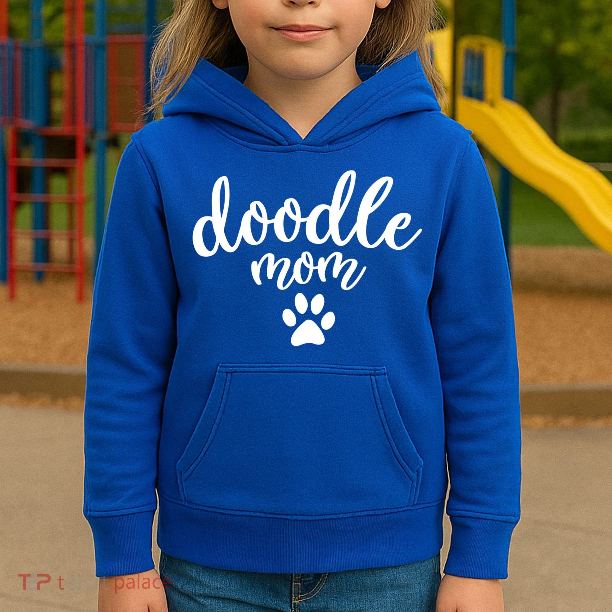 Goldendoodle Cute Gift Doodle Mom Bernedoodle Labradoodle Cool Gift Kids Hoodie