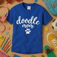 Goldendoodle Cute Gift Doodle Mom Bernedoodle Labradoodle Cool Gift Kids T-Shirt thumb 3