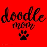 Goldendoodle Cute Gift Doodle Mom Bernedoodle Labradoodle Cool Gift Santa Hat thumb 1