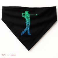 Golf Club Golfer Golfing USA-Made Doggie Bandana thumb 0