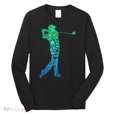 Golf Club Golfer Golfing Long Sleeve Shirt