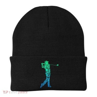Golf Club Golfer Golfing Beanie