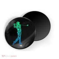 Golf Club Golfer Golfing Magnet thumb 0