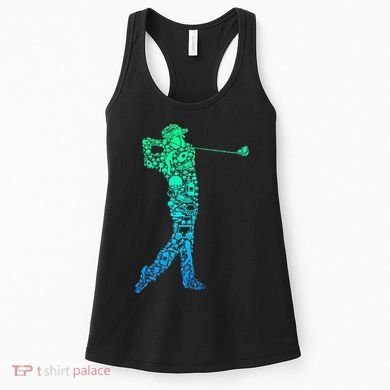 Golf Club Golfer Golfing Women's Tank Top