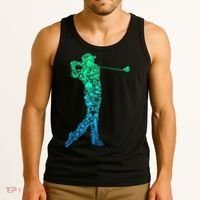 Golf Club Golfer Golfing Tank Top thumb 3