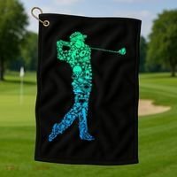 Golf Club Golfer Golfing Golf Towel thumb 1