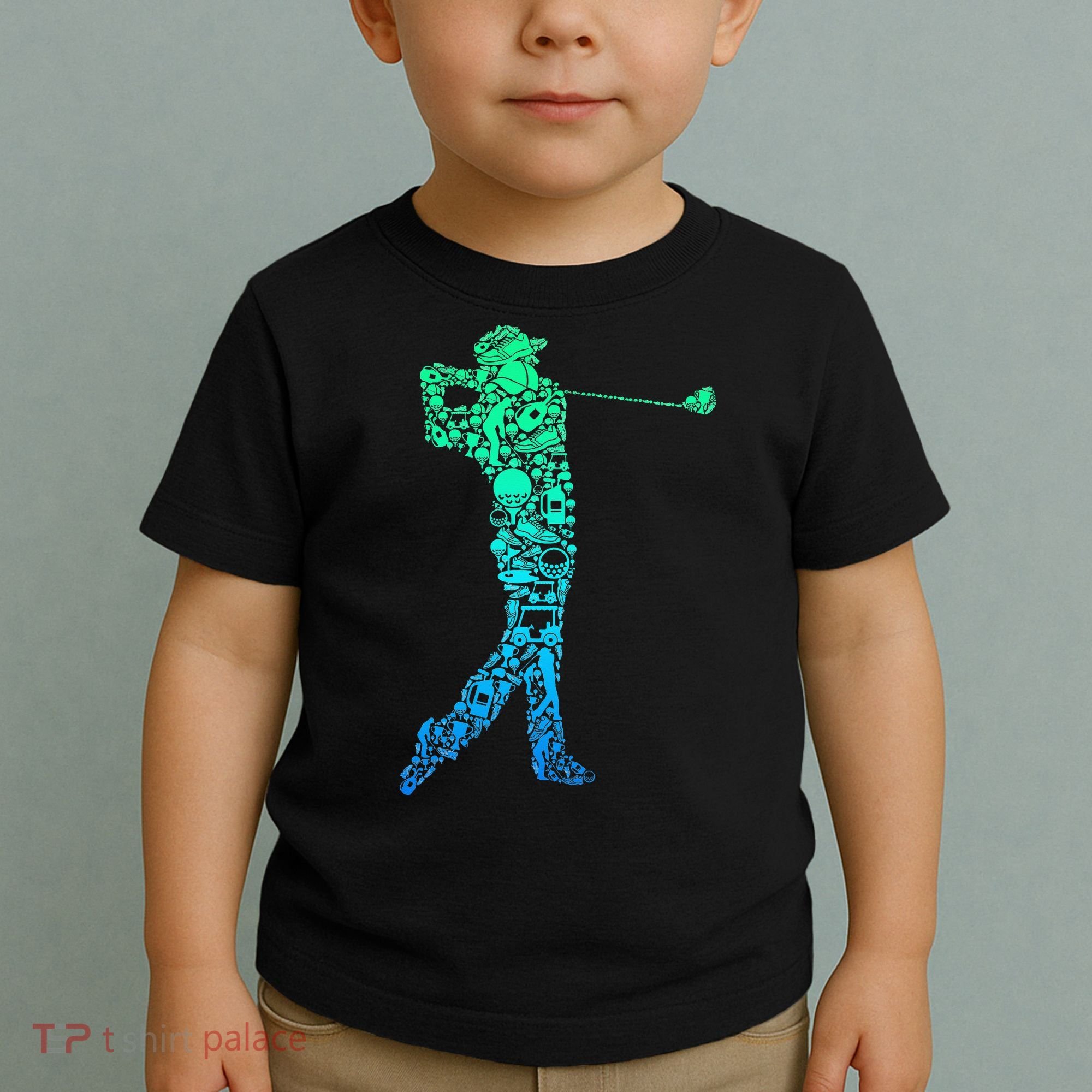 Golf Club Golfer Golfing Toddler T-Shirt