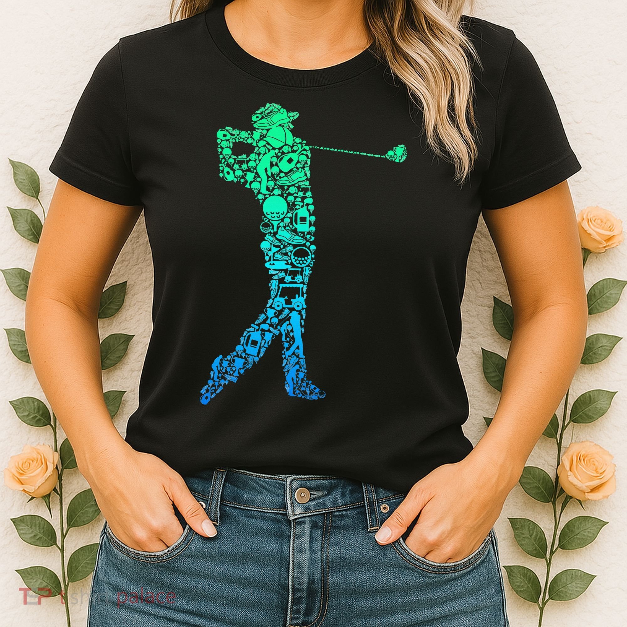 Golf Club Golfer Golfing Women's T-Shirt