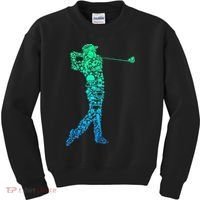Golf Club Golfer Golfing Kids Sweatshirt thumb 0