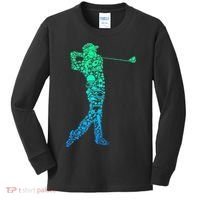 Golf Club Golfer Golfing Kids Long Sleeve Shirt thumb 0