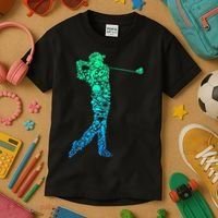 Golf Club Golfer Golfing Kids T-Shirt thumb 3