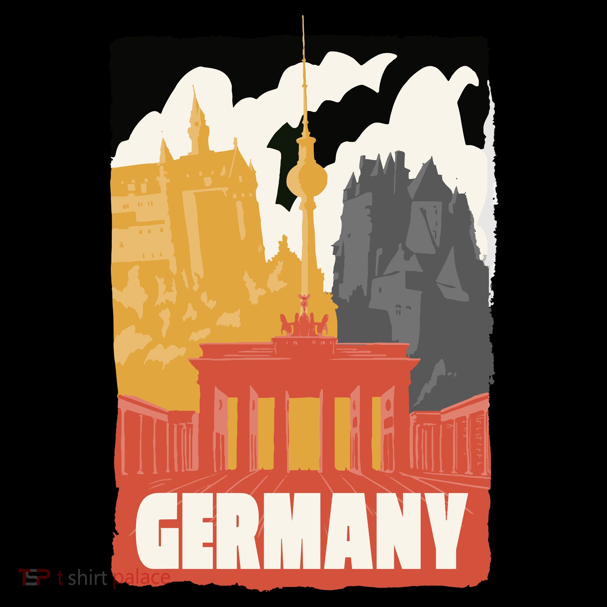 Germany Castle Toddler Hoodie
