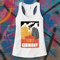 Germany Castle Women's Tank Top thumb 3