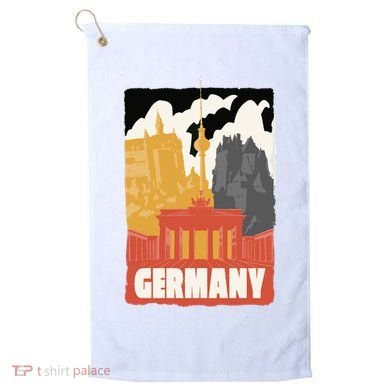 Germany Castle Golf Towel
