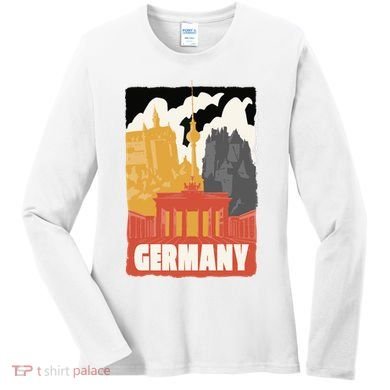 Germany Castle Women's Long Sleeve Shirt