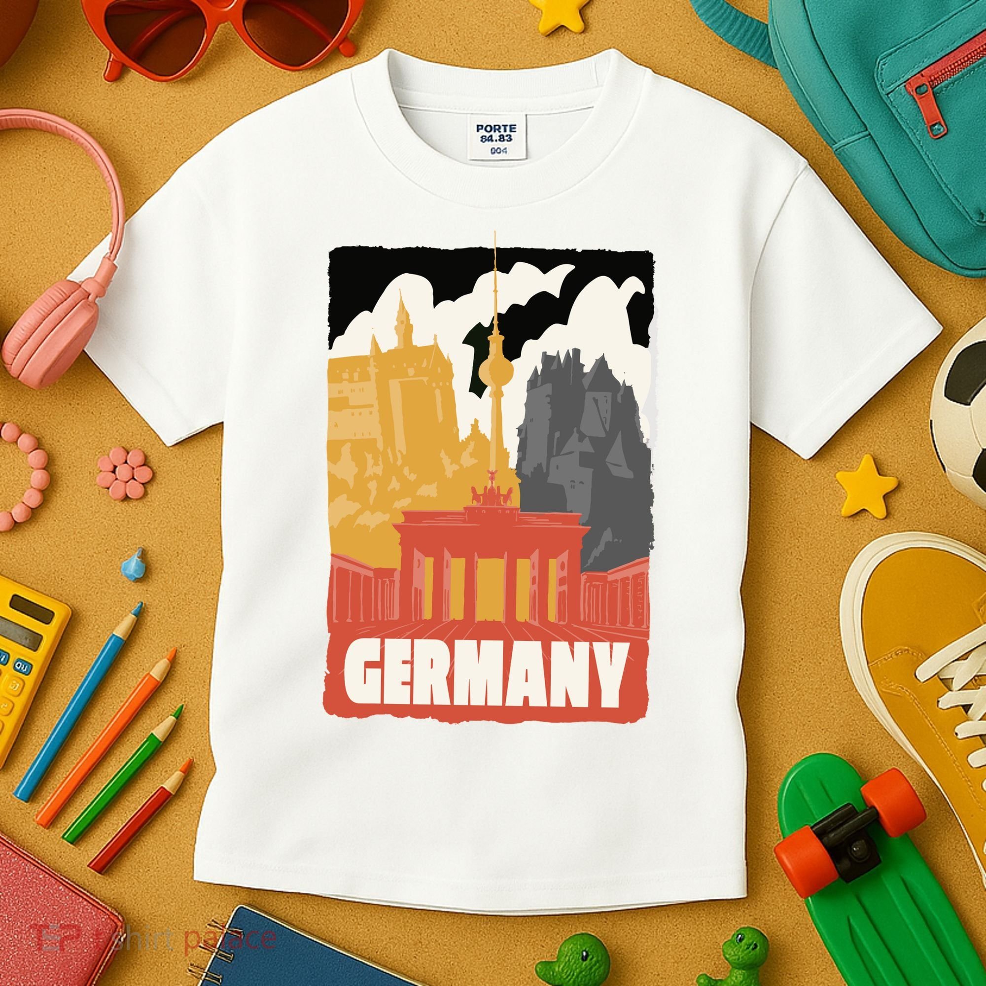 Germany Castle Kids T-Shirt