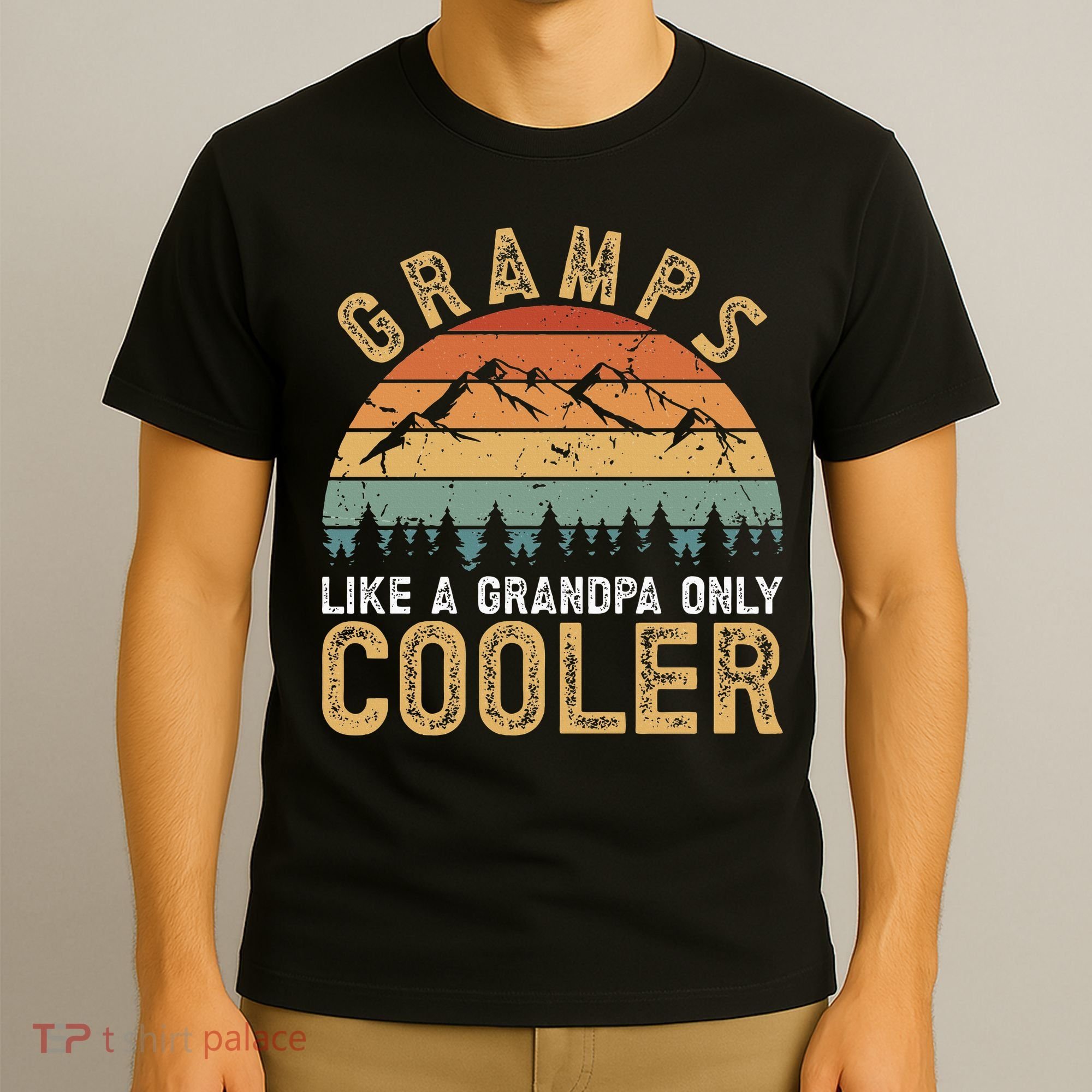 Gramps Cool Gramps Grandpa Gramps Grandfather T-Shirt