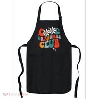 Groovy Cool Grandmas Club Funny Smile Apron thumb 0