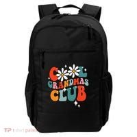 Groovy Cool Grandmas Club Funny Smile Backpack thumb 0