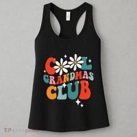 Groovy Cool Grandmas Club Funny Smile Women's Tank Top thumb 3