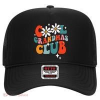 Groovy Cool Grandmas Club Funny Smile Hat thumb 0