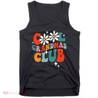 Groovy Cool Grandmas Club Funny Smile Tank Top thumb 0
