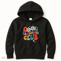 Groovy Cool Grandmas Club Funny Smile Kids Hoodie thumb 0