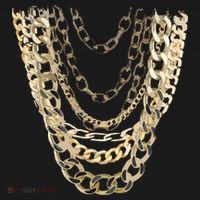 Gold Chains Hip Hop Fan And Funny Gold Lover Gift Backpack thumb 2