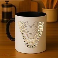 Gold Chains Hip Hop Fan And Funny Gold Lover Gift Coffee Mug thumb 4